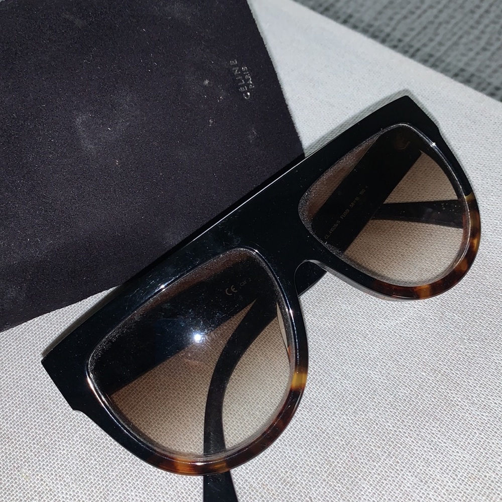 Authentic CELINE sunglasses with case